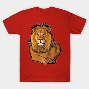 Lion Panthera leo Male T-Shirt